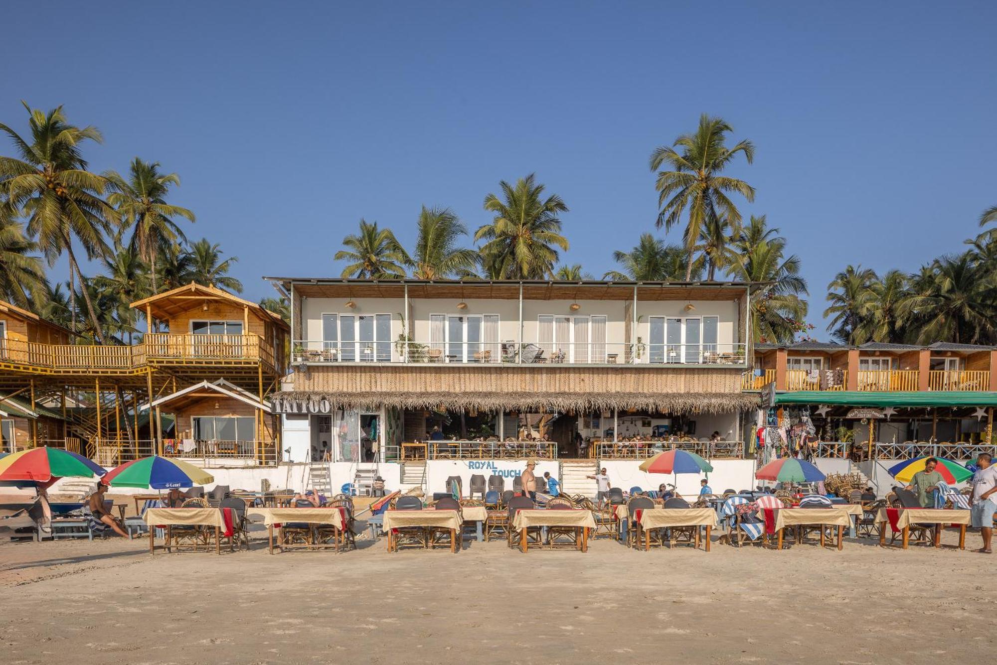 פאלולם Royal Touch Beach Huts מראה חיצוני תמונה